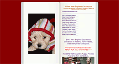 Desktop Screenshot of erinsnewenglandcockapoos.com