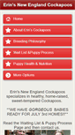 Mobile Screenshot of erinsnewenglandcockapoos.com